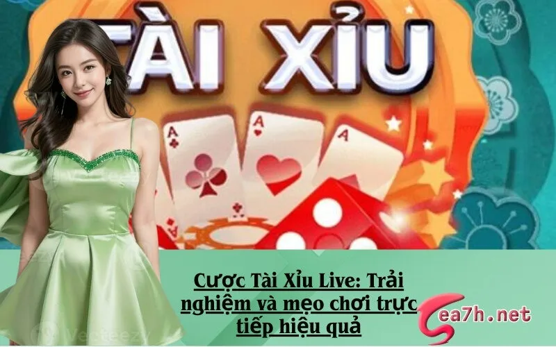 Cược Tài Xỉu Live: Trải nghiệm và mẹo chơi trực tiếp hiệu quả