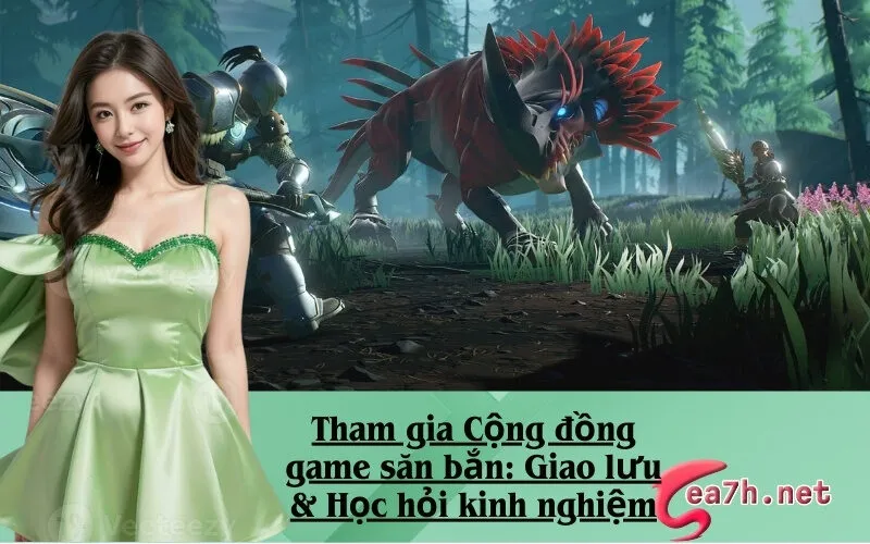 Tham gia Cộng đồng game săn bắn: Giao lưu & Học hỏi kinh nghiệm