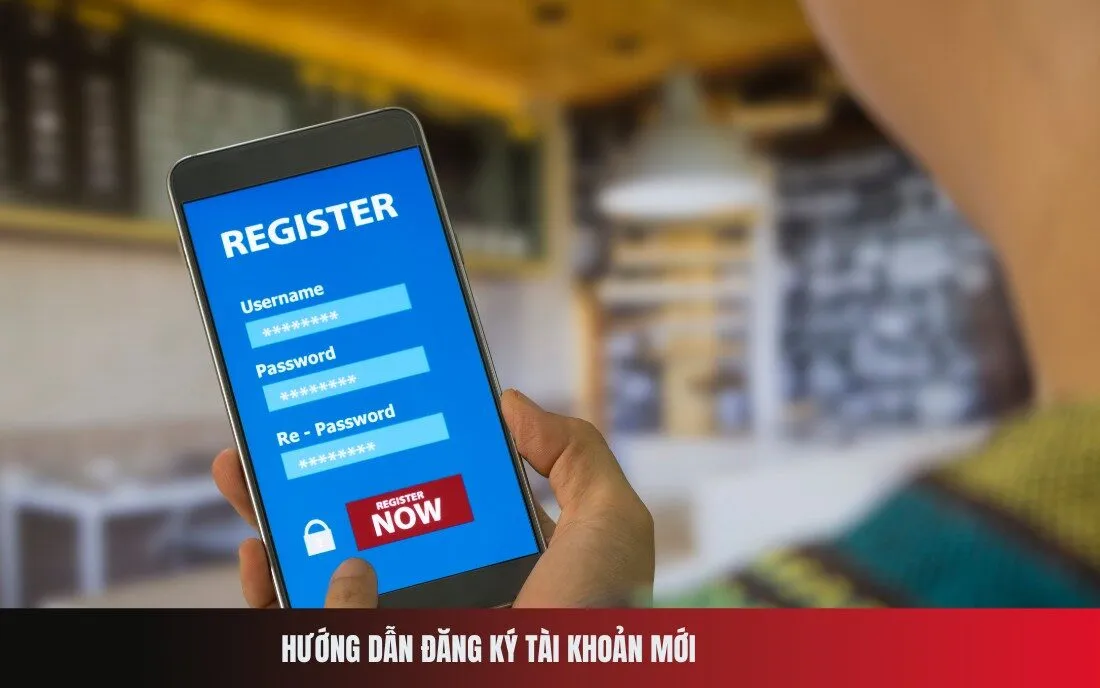 Hướng dẫn đăng ký tài khoản mới