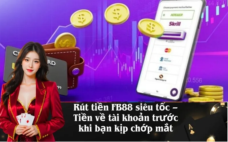 Rút tiền FB88 siêu tốc – Tiền về tài khoản trước khi bạn kịp chớp mắt
